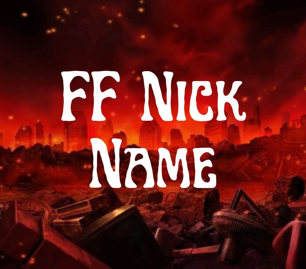 free fire name