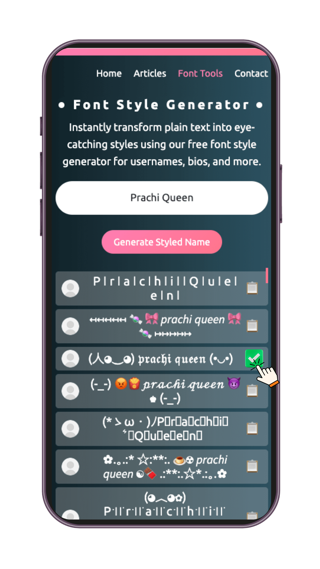 font generator
