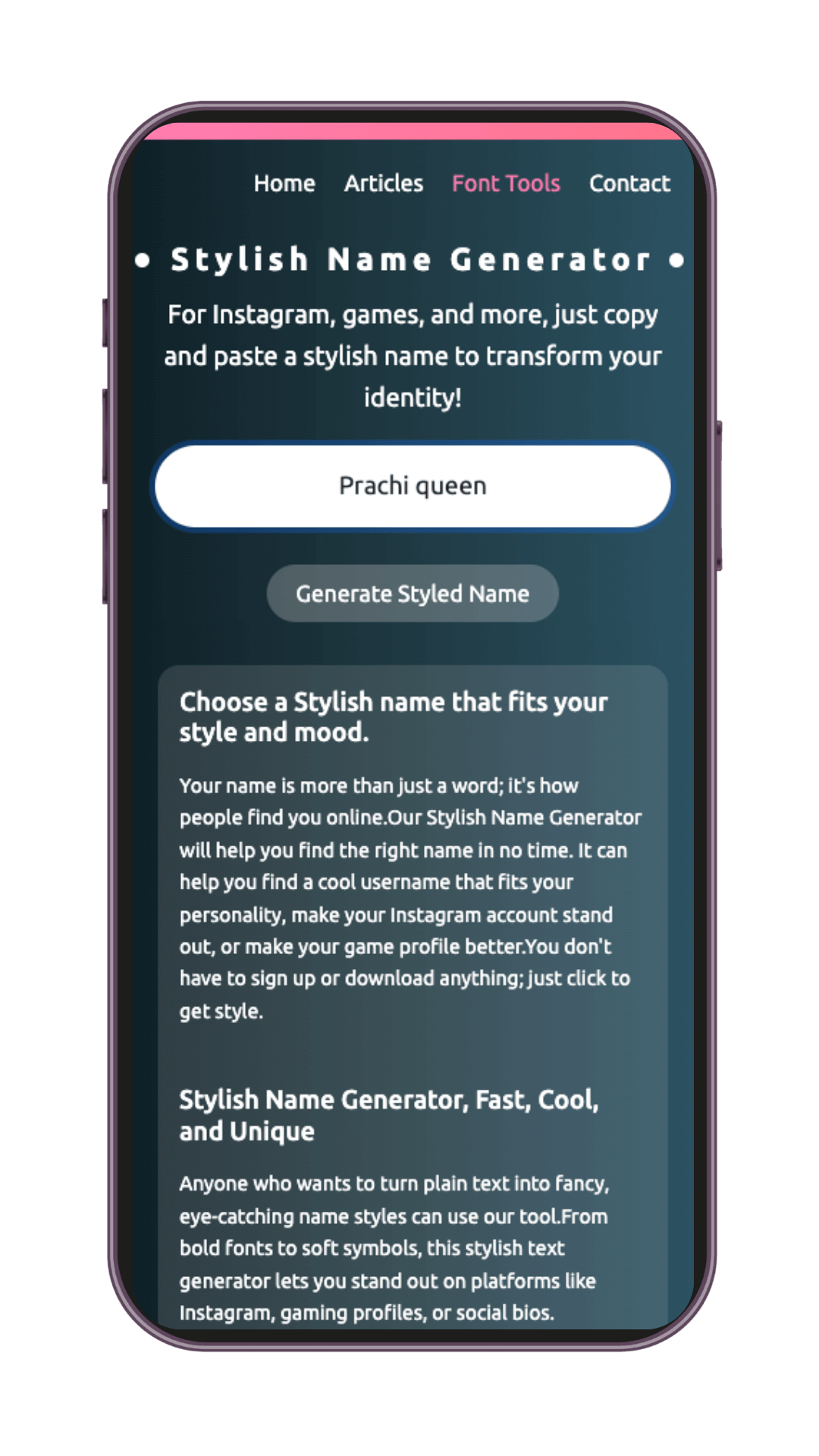 style name instagram