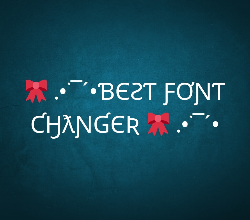 fancy font style 