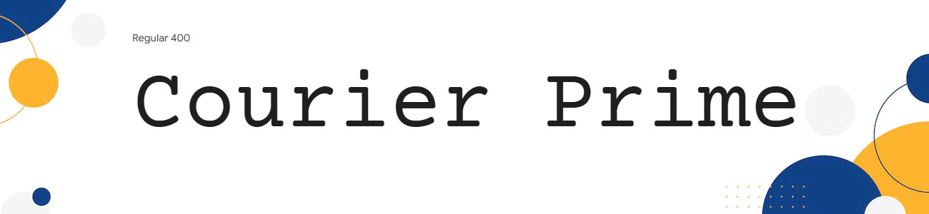 Courier Prime Family Download