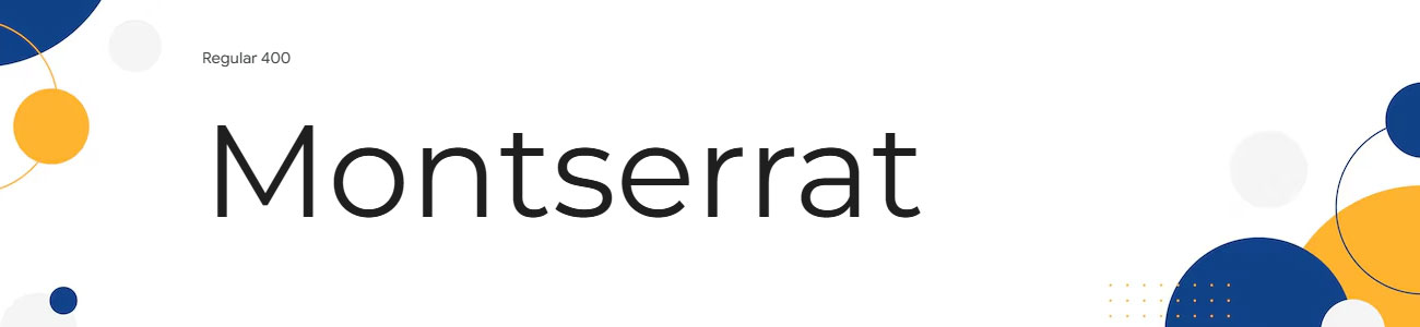 Montserrat Font Family Download