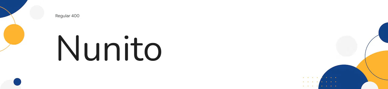 Nunito Font Family Download