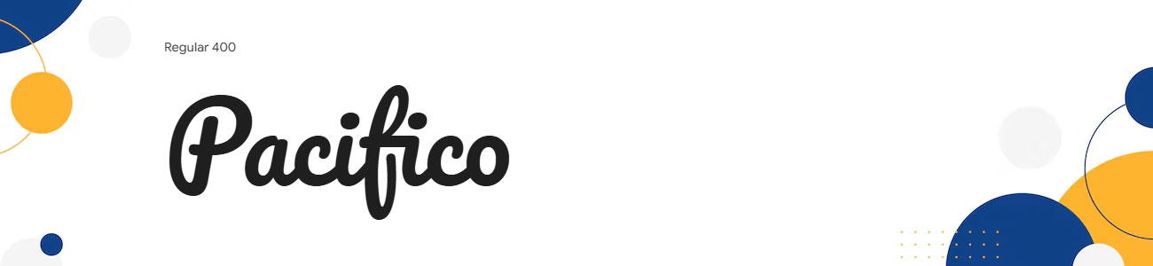 Pacifico Font Family Download