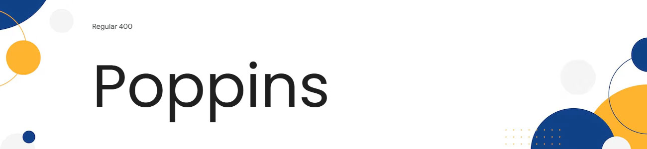 Poppins Font Family Download