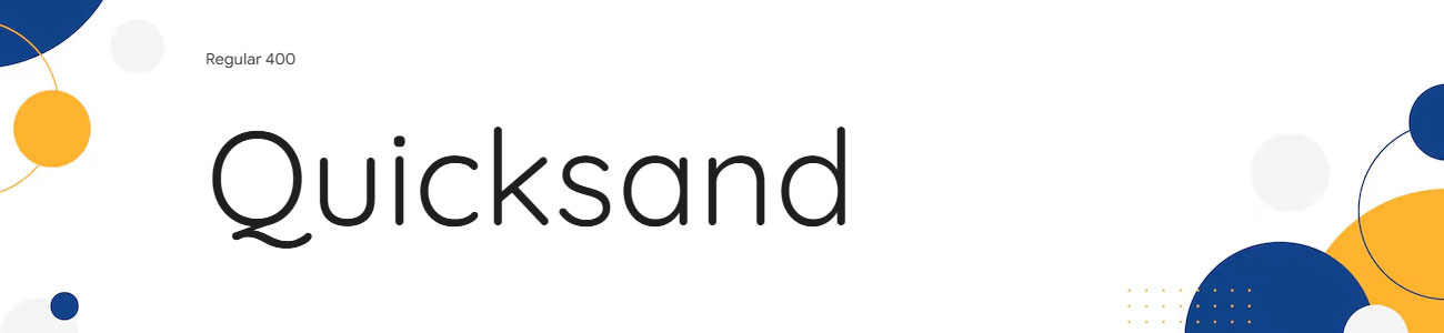 Quicksand Font Family Download