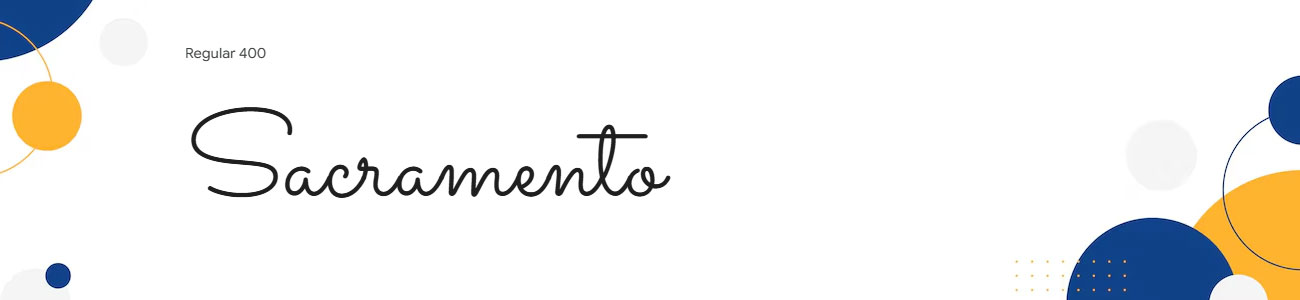 Sacramento Font Family Download