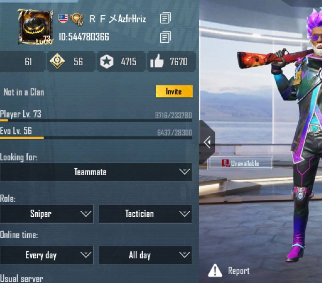 pubg nick name